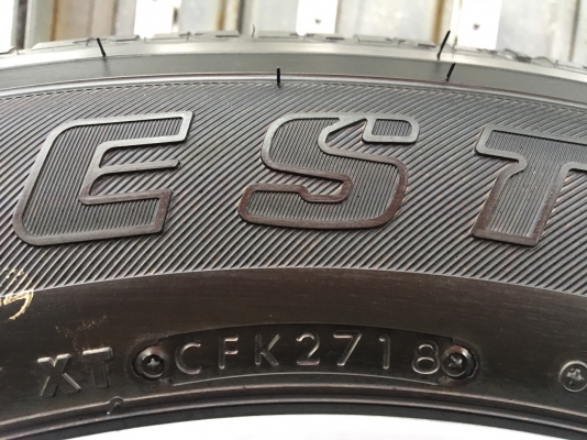 ล้อแม็กป้ายแดง Toyota Fortuner ขอบ18 พร้อมยางป้ายแดง 265-60-18 Bridgestone ปี 18 แม็กสวยกริ๊บ เส้นสีจัดจ้าน