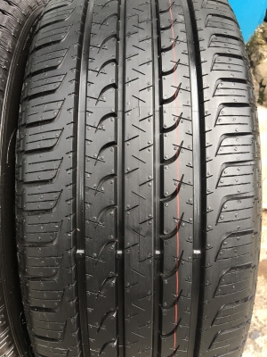 ล้อแม็ก Ford Everest ลายใหม่ ขอบ 20 สีดำ พร้อมยางป้ายแดง 265-50-20 Goodyear ปี 18 ดอกเต็มๆ ตุ่มเด้ง สีชัด