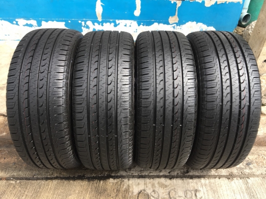 ล้อแม็ก Ford Everest ลายใหม่ ขอบ 20 สีดำ พร้อมยางป้ายแดง 265-50-20 Goodyear ปี 18 ดอกเต็มๆ ตุ่มเด้ง สีชัด