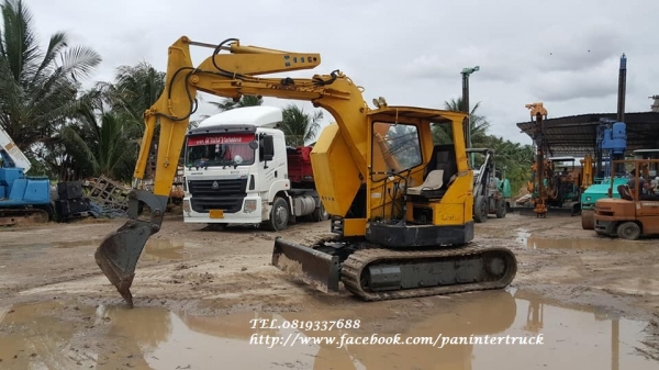 FROM JAPAN สินค้าเก่านอก ขายถูกด่วนๆรถขุดHANIX - SB30(เทียบเท่า:PC50UU-1)เครื่องยนต์MITSUBISHI-K4M ,4สูบ ,พร้อมใช้งาน