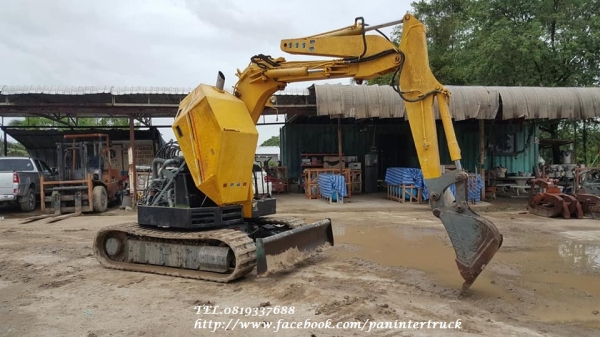 FROM JAPAN สินค้าเก่านอก ขายถูกด่วนๆรถขุดHANIX - SB30(เทียบเท่า:PC50UU-1)เครื่องยนต์MITSUBISHI-K4M ,4สูบ ,พร้อมใช้งาน