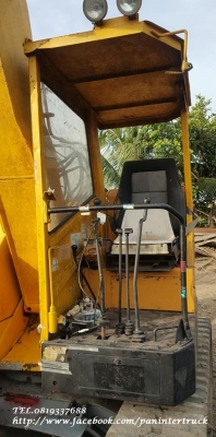 FROM JAPAN สินค้าเก่านอก ขายถูกด่วนๆรถขุดHANIX - SB30(เทียบเท่า:PC50UU-1)เครื่องยนต์MITSUBISHI-K4M ,4สูบ ,พร้อมใช้งาน