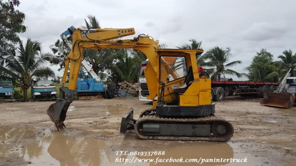 FROM JAPAN สินค้าเก่านอก ขายถูกด่วนๆรถขุดHANIX - SB30(เทียบเท่า:PC50UU-1)เครื่องยนต์MITSUBISHI-K4M ,4สูบ ,พร้อมใช้งาน