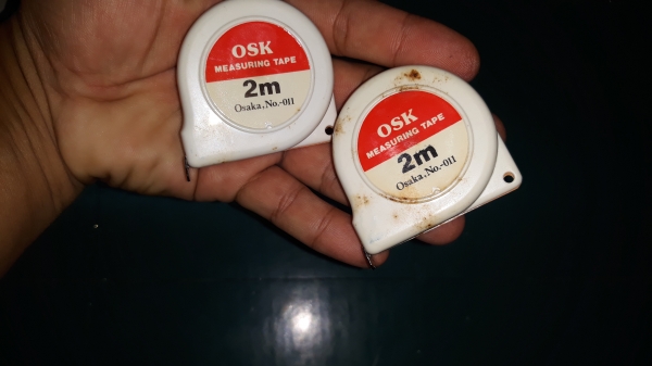 ขายตลับเมตรยกชุด5อันงานเก่าเก็บ