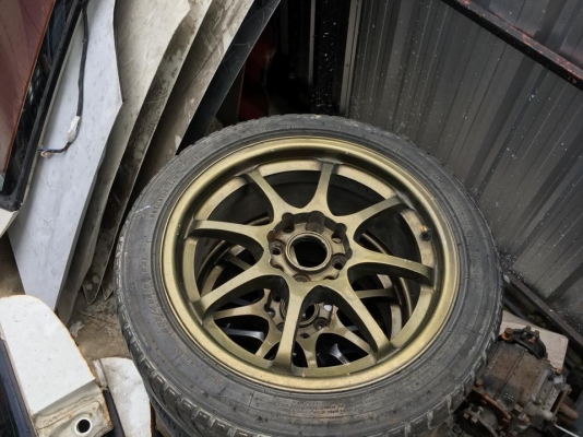 ขายล้อCe28ขอบ16 4รู100 ขายเป็นอะไหล่ทำเป็นโต๊ะหรือเอาไปประดับโรงรถ