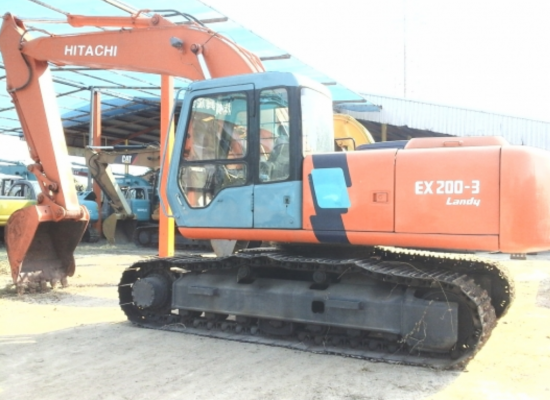 รถขุด ฮิตาชิ EX 200-3