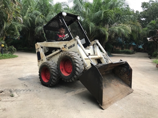 ขายรถตัก BOB CAT725 ดีเซล30กว่าแรง สวยเดิมจากญี่ปุ่น ยังไม่เคยใช้ในไทย 185,000เท่านั้น!!