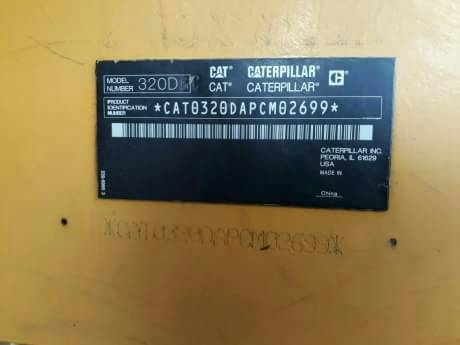 ขายรถแบคโฮ CAT 320 D เอกสารชุดจดทะเบียน ไมล์ 4500 ชม.ราคา 1850000 ขายรถแบคโฮ CAT 320 D เอกสารชุดจดทะเบียน ไมล์ 4500 ชม.ราคา 1850000
