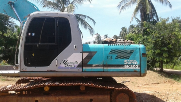 ขายรถแบคโฮ KOBELCO SK200-6 YN08 เอกสารชุดจดทะเบียน ราคา 1000000