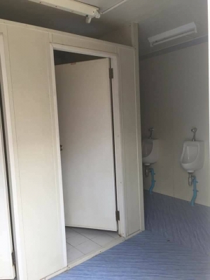 ขายตู้คอนเทนเนอร์ห้องน้ำสำเร็จ (สภาพใหม่) สวย