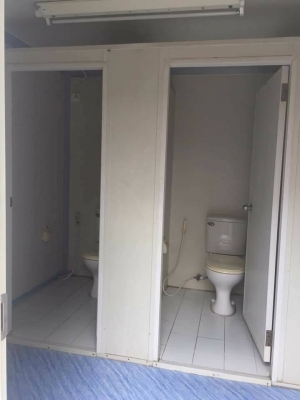 ขายตู้คอนเทนเนอร์ห้องน้ำสำเร็จ (สภาพใหม่) สวย