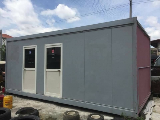 ขายตู้คอนเทนเนอร์ห้องน้ำสำเร็จ (สภาพใหม่) สวย