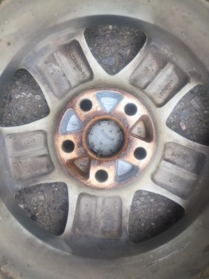 ขายล้อแม็ก Toyota Vigo ขอบ 15 4 วง ราคา 2,500 บาท
