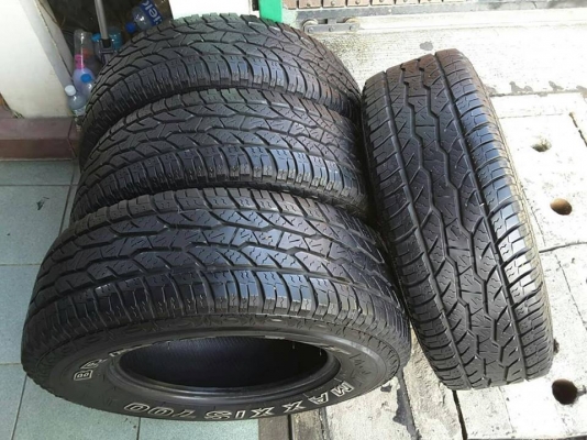 Maxxis AT 245-70-16 ปี16 สภาพสวยๆ 1ชุด Maxxis AT 245-70-16 ปี16 สภาพสวยๆ 1ชุด