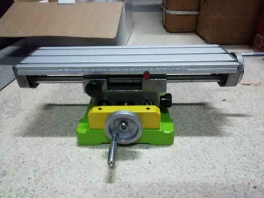 สินค้าใหม่มาแล้วครับผม โต๊ะมิลลิ่ง หรือ Cross table สำหรับงานกัด งานเจาะ ชิ้นงานที่ต้องการความละเอีย