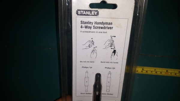 ขายไขควงถอดสลับได้STANLEY ใหม่เก่าเก็บ