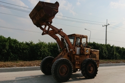 ขายรถตักล้อยาง KOMATSU JH60 (สภาพดี)