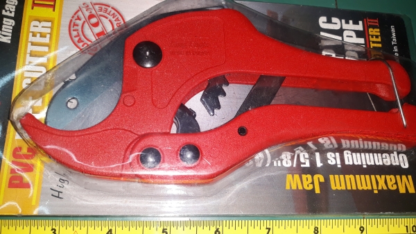 ขายกรรไกรตัดท่อPVC KINGEAGLE MADE IN TAIWAN.ใหม่เก่าเก็บ