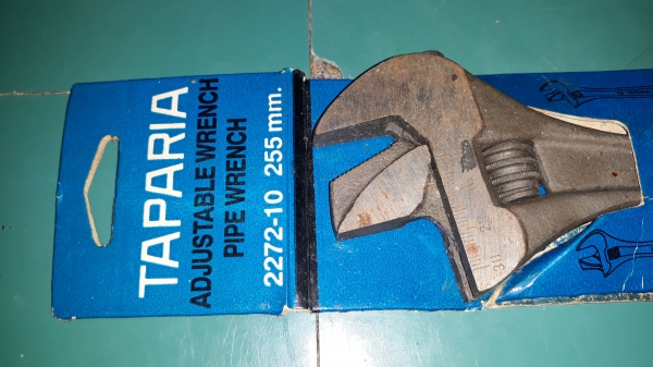 ขายประแจเลื่อนสลับปากได้ TAPARIA 10&quot; MADE IN INDIA.ใหม่เก่าเก็บ
