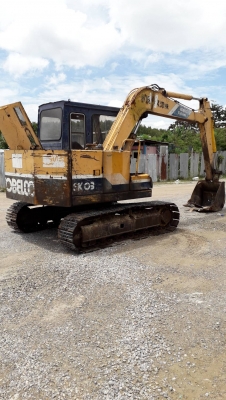 รถแบคโฮ KOBELCO รุ่น SK 03 รถพร้อมใช้งาน