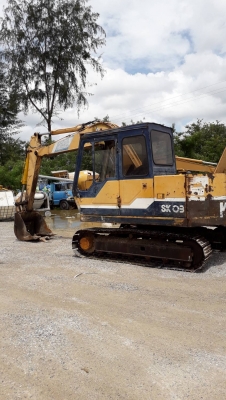 รถแบคโฮ KOBELCO รุ่น SK 03 รถพร้อมใช้งาน