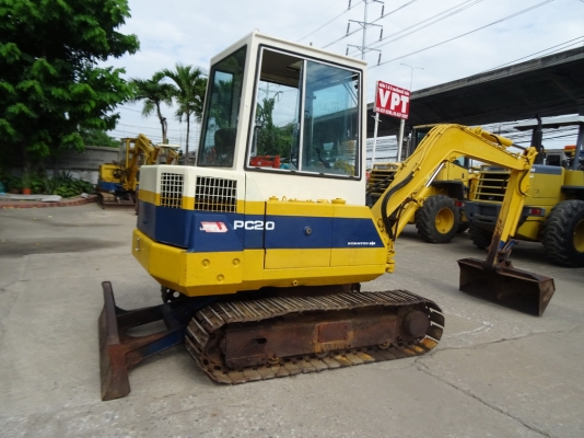 รถขุด Komatsu PC20-6 รถขุด Komatsu PC20-6