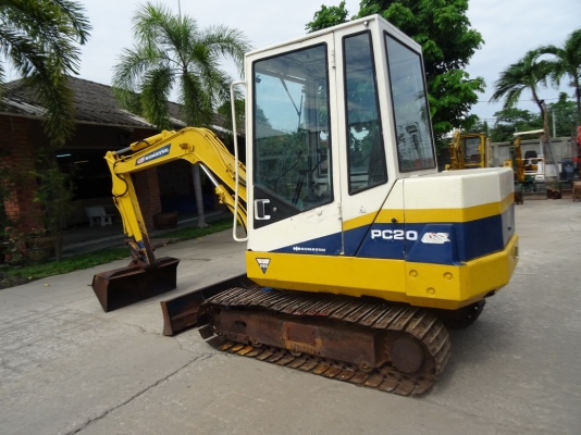 รถขุด Komatsu PC20-6 รถขุด Komatsu PC20-6