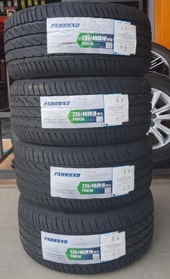 ยางใหม่235/40/18 ปี 18 FARROAD 1/เส้น 1700 บาท