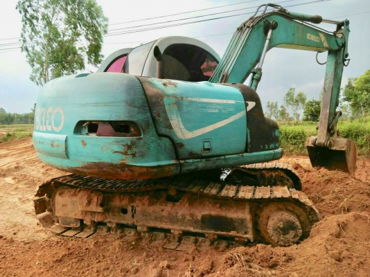 KOBELCO MARK V SK-100 รถบอดี้สวยๆภายในเก๋งสะอาด สภาพดีพร้อมใช้งาน ราคาต่อรองได้ครับ