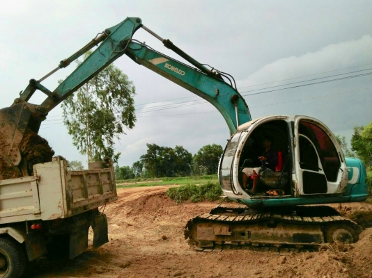 KOBELCO MARK V SK-100 รถบอดี้สวยๆภายในเก๋งสะอาด สภาพดีพร้อมใช้งาน ราคาต่อรองได้ครับ