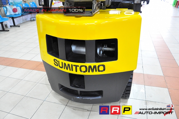 ขายรถโฟล์คลิฟท์มือสอง SUMITOMO รุ่น FG15PVIIFE-G1J-10443 นำเข้าจากประเทศญี่ปุ่น 100\% ไม่เคยใช้งานในไทย ขายรถโฟล์คลิฟท์มือสอง SUMITOMO รุ่น FG15PVIIFE-G1J-10443 นำเข้าจากประเทศญี่ปุ่น 100\% ไม่เคยใช้งานในไทย