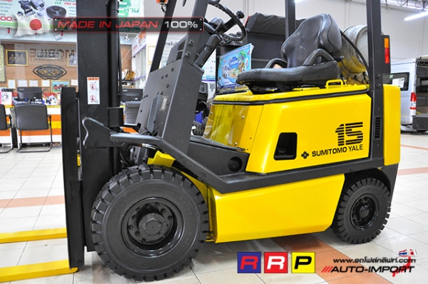 ขายรถโฟล์คลิฟท์มือสอง SUMITOMO รุ่น FG15PVIIFE-G1J-10443 นำเข้าจากประเทศญี่ปุ่น 100\% ไม่เคยใช้งานในไทย ขายรถโฟล์คลิฟท์มือสอง SUMITOMO รุ่น FG15PVIIFE-G1J-10443 นำเข้าจากประเทศญี่ปุ่น 100\% ไม่เคยใช้งานในไทย