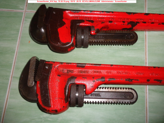 ขายประแจจับท่อ RIDGID รุ่น ด้ามตรง ด้ามจับเหล็กหล่อ ขนาด 24 นิ้ว USA. ขายประแจจับท่อ RIDGID รุ่น ด้ามตรง ด้ามจับเหล็กหล่อ ขนาด 24 นิ้ว USA.