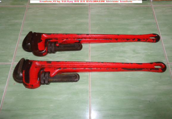 ขายประแจจับท่อ RIDGID รุ่น ด้ามตรง ด้ามจับเหล็กหล่อ ขนาด 24 นิ้ว USA. ขายประแจจับท่อ RIDGID รุ่น ด้ามตรง ด้ามจับเหล็กหล่อ ขนาด 24 นิ้ว USA.