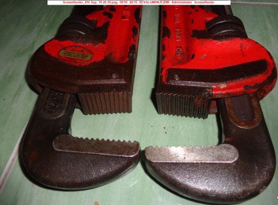 ขายประแจจับท่อ RIDGID รุ่น ด้ามตรง ด้ามจับเหล็กหล่อ ขนาด 24 นิ้ว USA.
