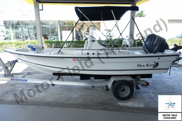 อยากมีเรือตกปลาลำแรก ไม่ยากกับเรือตกปลารุ่น 2008 Sea King 18 ฟุต มือสองสภาพเหมือนเรือใหม่ อยากมีเรือตกปลาลำแรก ไม่ยากกับเรือตกปลารุ่น 2008 Sea King 18 ฟุต มือสองสภาพเหมือนเรือใหม่