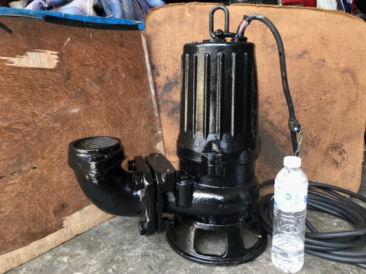 ขายไดโว่ Tsurumi 2HP. 380V made in Japan ใบดูดโคลน ขนาดท่อ 3นิ้ว สภาพทำเก็บรอการใช้งาน หมุนนิ่ม พร้อมใช้งาน