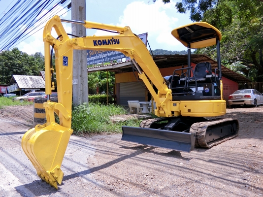 KOMATSU 27MR-2 ขนาดเทียบเท่าPC-30 <มีVDOชม>รถเก่านอกมีเอกสารอินวอย☎️ติดต่อ 085-5632278 <ราคาต่อรองได้>