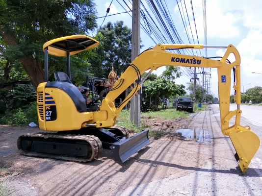 KOMATSU 27MR-2 ขนาดเทียบเท่าPC-30 <มีVDOชม>รถเก่านอกมีเอกสารอินวอย☎️ติดต่อ 085-5632278 <ราคาต่อรองได้> KOMATSU 27MR-2 ขนาดเทียบเท่าPC-30 <มีVDOชม>รถเก่านอกมีเอกสารอินวอย☎️ติดต่อ 085-5632278 <ราคาต่อรองได้>