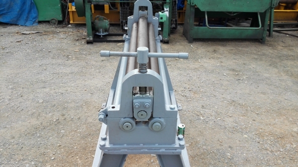 #เครื่องม้วนเหล็กแผ่น 4 ฟุต 120 cm เพลาตัน ม้วนหนา 3 mm พร้อมใช้