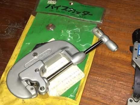 ขายคัตเตอร์ตัดท่อ CUTTER MADE IN JAPAN.งานเก่าเก็บ