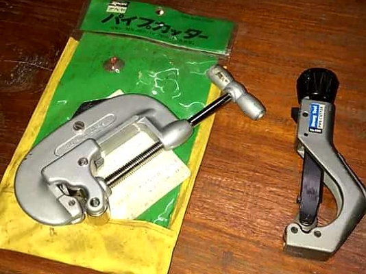 ขายคัตเตอร์ตัดท่อ CUTTER MADE IN JAPAN.งานเก่าเก็บ