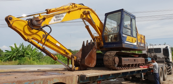 ขายด่วนรถแบคโฮโกเบโก้โฮKOBELCO-SK045MARK2มาร์ทูเทียบเท่า120รถนอกเพิ่งนำเข้ามายังไม่เคยใช้งานในเมืองไทยเลยคอลโทลน้ำมันปั้มนิ้วบูมอาร์มสวยช่วงล่างเต็มเอวเเน่นเครื่องอีซูซู4BD1ดีปั้มดีไฟฟ้าครบซีเรียสสูงเร็วเเรงไม่โหลด