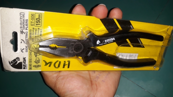 ขายคีมปากจิ้งจก KIEBA ET-506 MADE IN JAPAN.ใหม่เก่าเก็บ