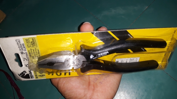 ขายคีมปากจิ้งจก KIEBA ET-506 MADE IN JAPAN.ใหม่เก่าเก็บ