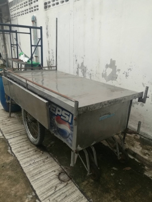 ขายรถเข็ญขายของคันใหญ่มือสอง 4,500บาทอยู่ ถนนเทพารักษ์โทร.0865292215