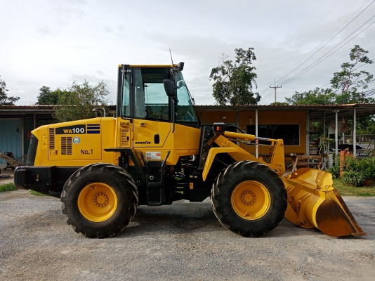 มาใหม่ครับ KOMATSU WA100-5 นำเข้าจากญี่ปุ่น โทร.090-986-2521 อ๊อบ