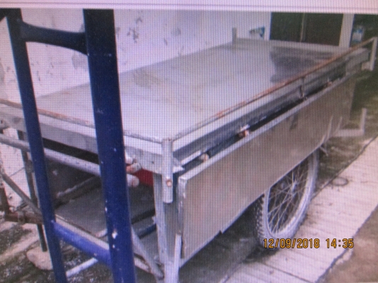 ขออนุญาต  ขายรถเข็นแสตนเลสใหญ่สภาพใหม่  5800บาท