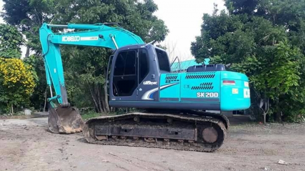 รถแมคโคsk200-8. ใบอินวอย. . รถสวย.