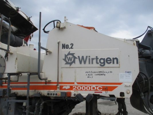 ขายรถกัดผิวถนน WIRTGEN 2000DC นำเข้าจากต่างประเทศ ยังไม่เคยใช้งานในเมืองไทย สนใจติดต่อ อำพล 090-9694506, 080-3031241